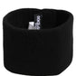 Dolce & Gabbana Men Black Cashmere Knitted Logo Head Band One Size