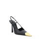 Saint Laurent Black Lamb Ovis Aries Aries High Heel Pumps