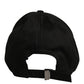Dolce & Gabbana Men Black Cotton Baseball Capello 6 Panels Hat
