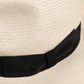 Dolce & Gabbana Men White Paper Straw Fedora Panama Capello Hat