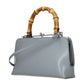 Jil Sander Gray Leather Handbag