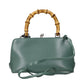 Jil Sander Green Leather Handbag