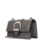 Jimmy Choo Gray Leather Shoulder Bag