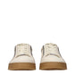 Jimmy Choo Beige Leather Sneakers