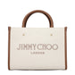 Jimmy Choo Beige Fabric Handbag