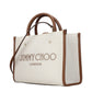 Jimmy Choo Beige Fabric Handbag