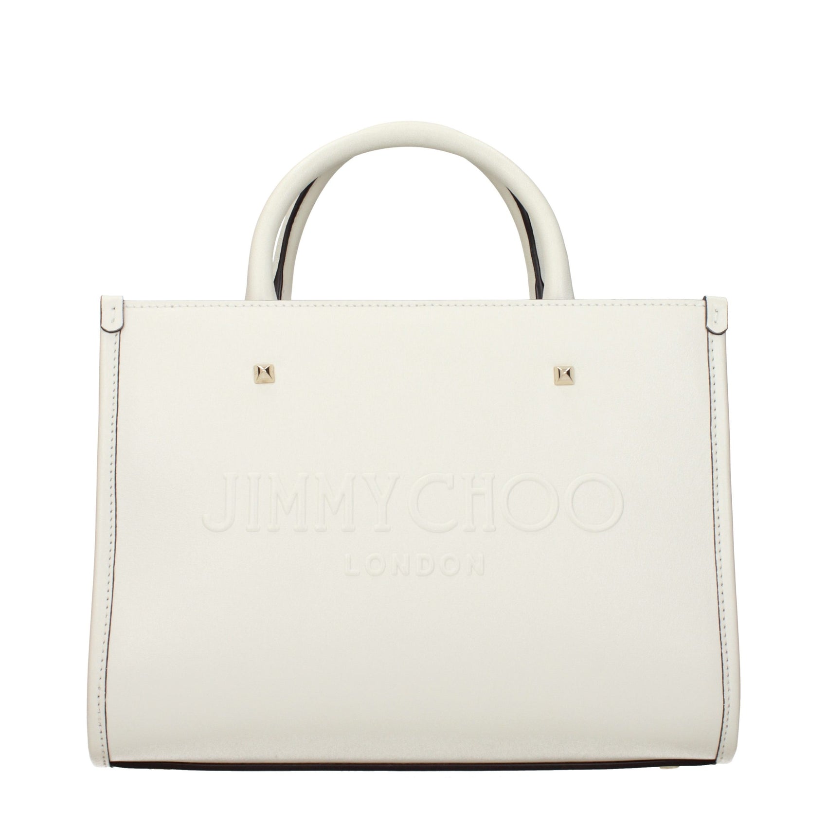 Jimmy Choo White Leather Handbag