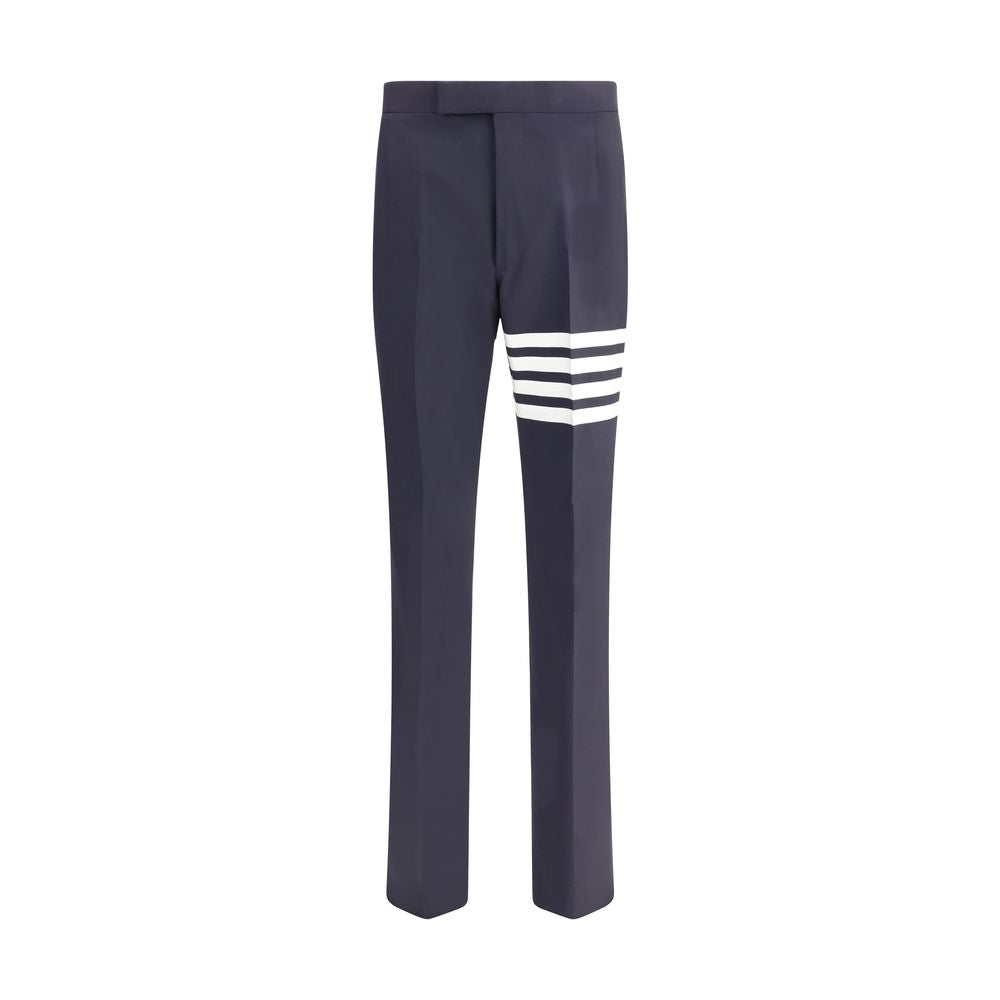 Thom Browne Blue Wool Oves Aries Dress Pants