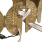 Dolce & Gabbana Gold Tone Brass Coin Metal Waist Cintura Belt