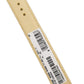 Dolce & Gabbana Beige Embossed Leather Gold Buckle Belt Strap Bracelet