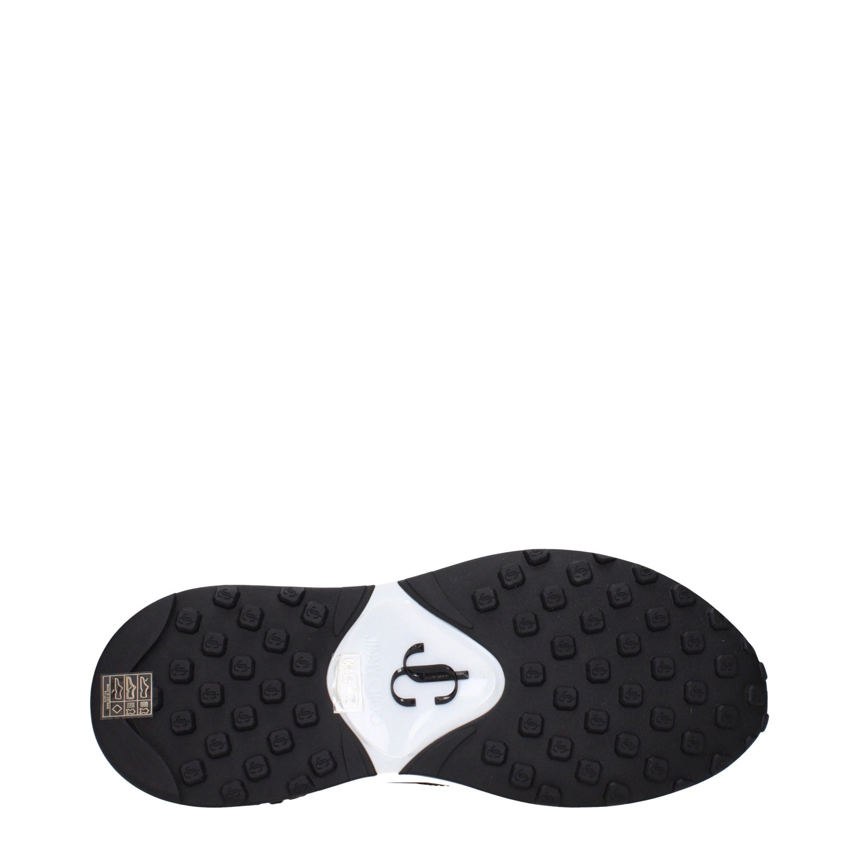 Jimmy Choo Black Fabric Athletic Sneakers