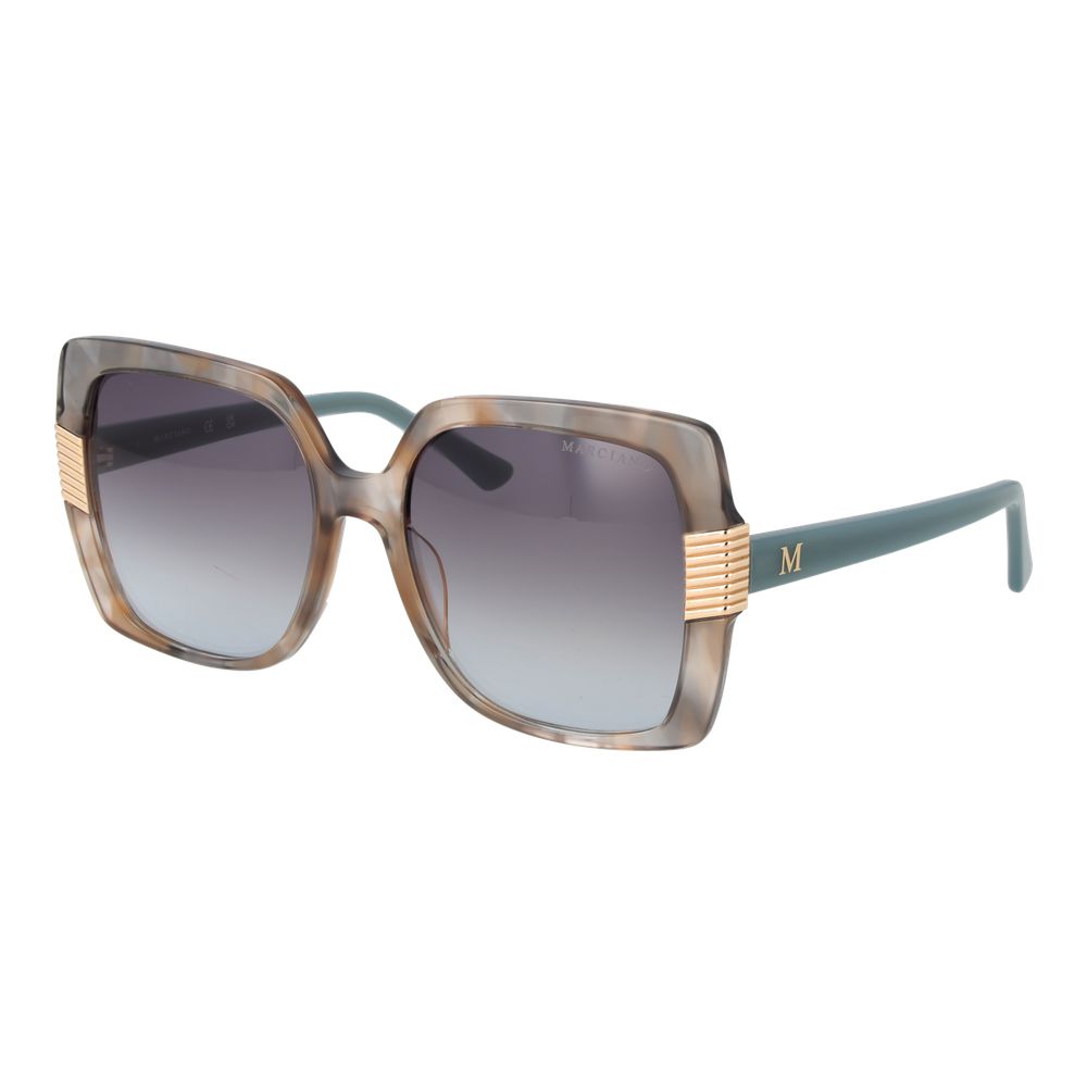Marciano by Guess Brown Plastic Sunglasses