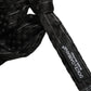 Dolce & Gabbana Men Black Pinstripe Silk Adjustable Neck Papillon Bow Tie