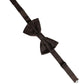 Dolce & Gabbana Men Brown 100% Silk Adjustable Neck Papillon Bow Tie