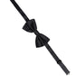 Dolce & Gabbana Men Black 100% Silk Adjustable Neck Papillon Bow Tie