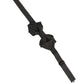 Dolce & Gabbana Men Black Polka Dot Silk Adjustable Neck Papillon Bow Tie