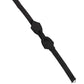 Dolce & Gabbana Men Black 100% Silk Adjustable Neck Papillon Bow Tie