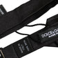 Dolce & Gabbana Men Black 100% Silk Adjustable Neck Papillon Bow Tie