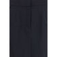 Magda Butrym Black Cotton Midi Skirt