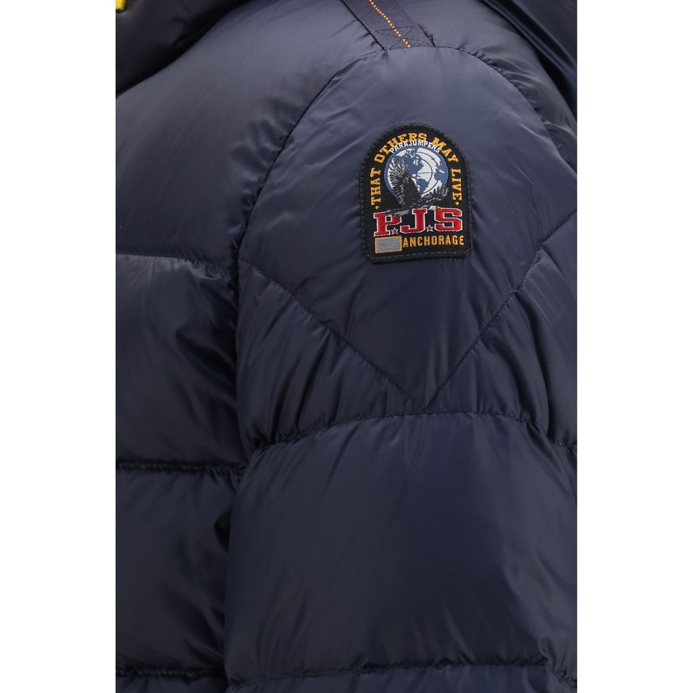 Parajumpers Blue Goose Down Full-Length Jacket