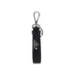 Prada Black Stainless Steel Keychain
