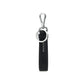 Prada Black Stainless Steel Keychain