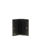 Ferragamo Black Calf Leather Bos Taurus Wallet