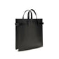 Valentino Garavani Black Calf Leather Bos Taurus Shoulder Bag