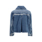 Ganni Blue Cotton Denim Jacket