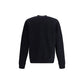 Ami Paris Black Cotton Sweatshirt