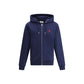 Ami Paris Blue Cotton Sweatshirt