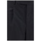 PT Torino Black Wool Oves Aries Casual Pants