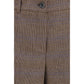 P.A.R.O.S.H. Brown Wool Oves Aries Casual Pants