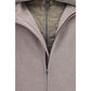 P.A.R.O.S.H. Beige Wool Oves Aries Full-Length Jacket