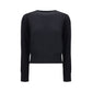 Ami Paris Black Wool Oves Aries Sweatshirt