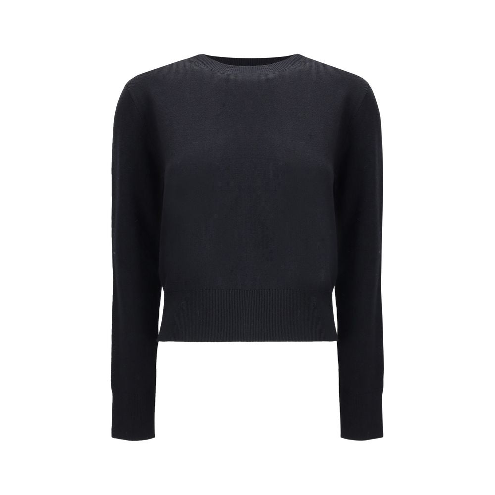 Ami Paris Black Wool Oves Aries Sweatshirt