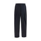 Giorgio Armani Blue Wool Oves Aries Dress Pants