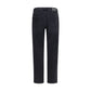 Balmain Black Cotton Straight-Leg Jeans