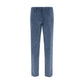 Etro Blue Cotton Casual Pants