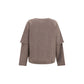 Darkpark Brown Wool Oves Aries Sweatshirt