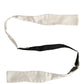 Dolce & Gabbana Men White 100% Silk Adjustable Neck Papillon Bow Tie