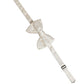 Dolce & Gabbana Men White 100% Silk Adjustable Neck Papillon Bow Tie