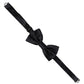 Dolce & Gabbana Men Black 100% Silk Adjustable Neck Papillon Bow Tie