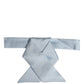 Dolce & Gabbana Men Light Blue SIlk Adjustable Neck Papillon Bow Tie