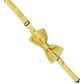 Dolce & Gabbana Men Yellow 100% Silk Adjustable Neck Papillon Bow Tie