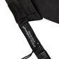 Dolce & Gabbana Men Black 100% SIlk Adjustable Neck Papillon Bow Tie