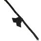 Dolce & Gabbana Men Black 100% SIlk Adjustable Neck Papillon Bow Tie