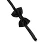 Dolce & Gabbana Men Black 100% Silk Adjustable Neck Papillon Bow Tie