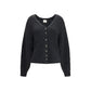 Khaite Gray Cashmere Cardigan