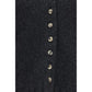 Khaite Gray Cashmere Cardigan